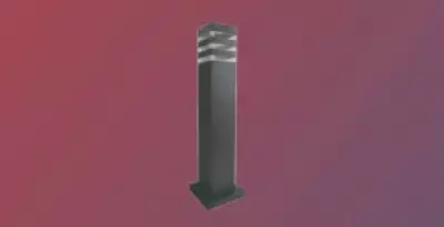 Bog 'chiroq (pol) "Dusel" Elegant 082, 10W, 3500K, 110-265 V (Qora)