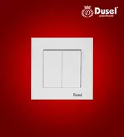 Выключатель (двухклавишный) "Dusel" Rich