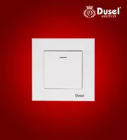 Yoritilgan indikatorli kalit (bitta tugma) "Dusel" Rich