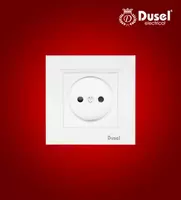 Yagona elektr rozetkasi (yerga ulanmagan) "Dusel" Rich