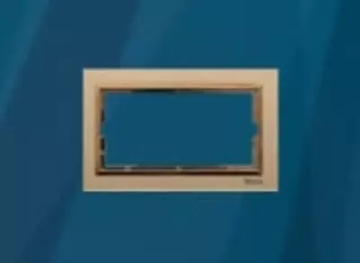 Рамка под розетку (GOLD никель) "Dusel" Rich