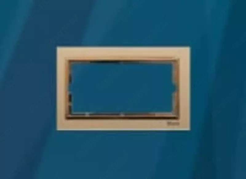 Rozetka uchun ramka (OLTIN nikel) "Dusel" Rich