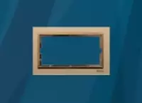 Rozetka uchun ramka (OLTIN nikel) "Dusel" Rich