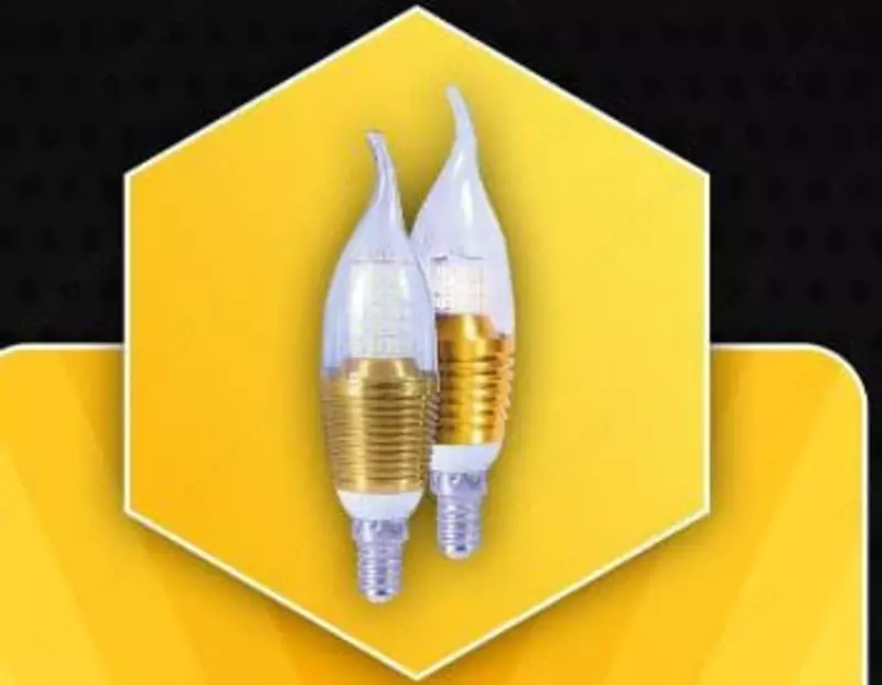 Светодиодная Candle лампа (свеча) "Dusel" Е27, 7W, 3000 K, 675 Lm