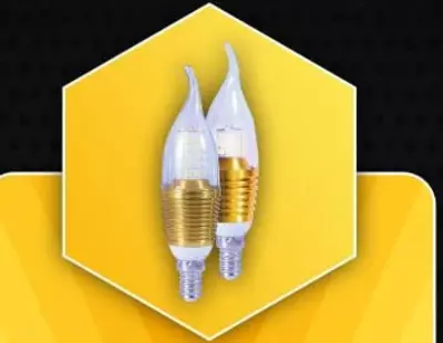 Светодиодная Candle лампа (свеча) "Dusel" Е27, 9W, 4500 K, 885 Lm