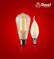 LED filamentli chiroq (nok) "Dusel" HL-F64