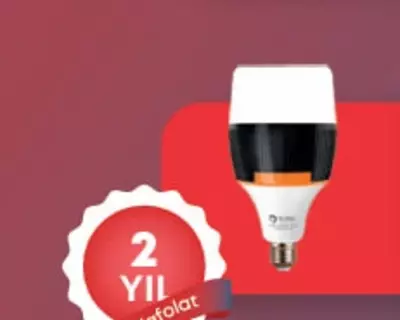 LED chiroq (qayta zaryadlanuvchi) "Dusel" ADT 30W