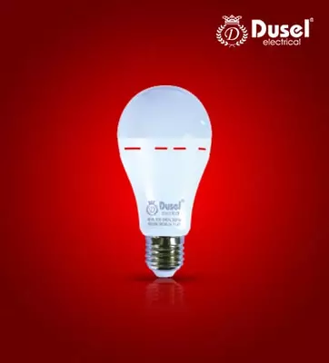 Светодиодная лампа (аккумуляторная) "Dusel" AD65 9W, E27, 6500К