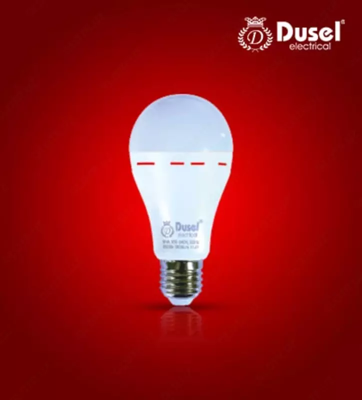Светодиодная лампа (аккумуляторная) "Dusel" AD65 12W, E27, 6500К