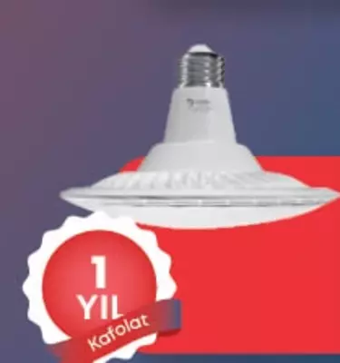 LED chiroq (dumaloq) "Dusel" NUJ, 50W, E27, 6500 K