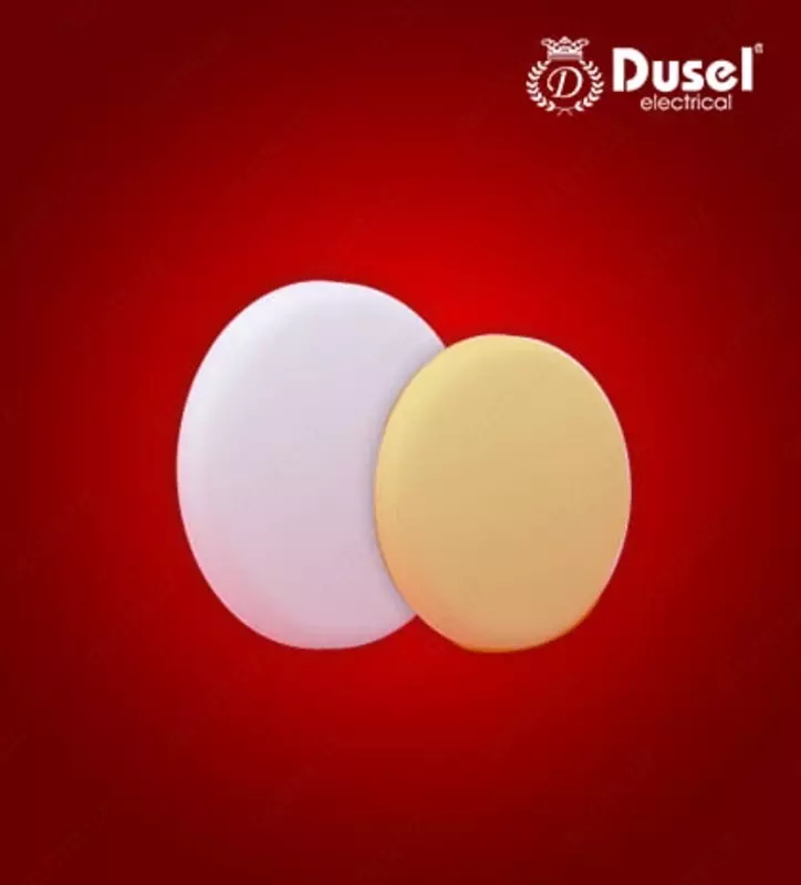 LED akril paneli (dumaloq) "Dusel" AR10, 10W, 6500 K