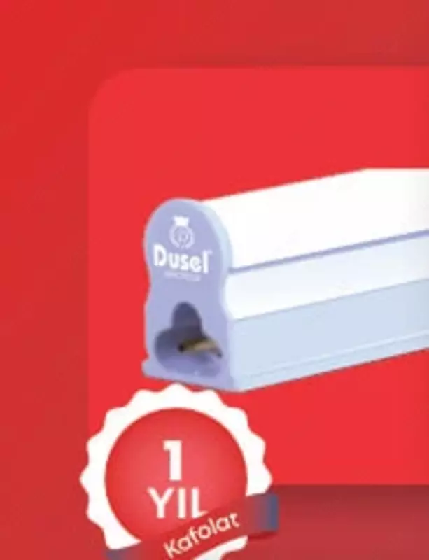 Floresan chiziqli chiroq (60 sm) "Dusel" T5-PL