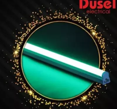 Люминисцентная линейная RGB лампа (60 см) "Dusel" T5-PL, 9W, 4000 К, 900Lm (Зеленая)