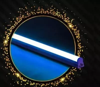 Floresan chiziqli RGB chiroq (30 sm) "Dusel" T5-PL, 6 Vt, 4000 K, 600 Lm (Moviy)