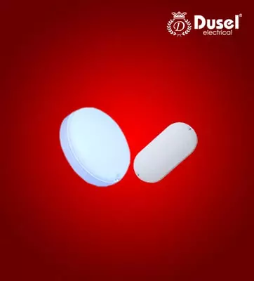 Suv o'tkazmaydigan sauna lampasi (oval) "Dusel" PS 12 12W, 1350Lm, 6500K