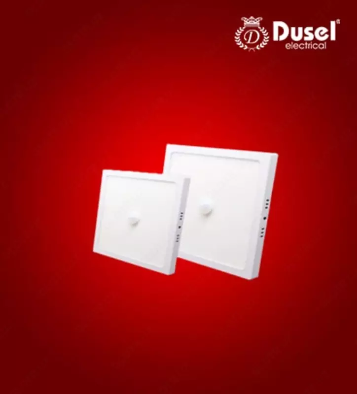 Tashqi LED sensorli panel (kvadrat) "Dusel" DSS-24