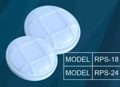 Водонепроницаемый плафон для сауны (круглый) "Dusel" RPR 24 24W, 1350Lm, 6500К