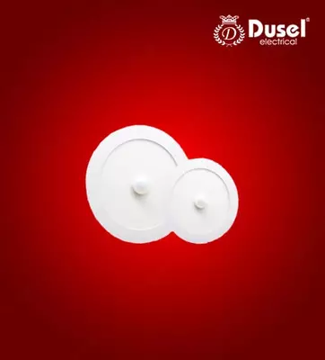 Tashqi LED sensorli paneli (dumaloq) "Dusel" DR-24, 24W, 6500K, 1800Lm