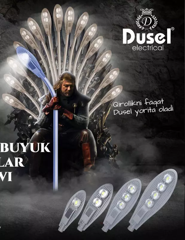 LED наружный консольный прожектор (для дорог) "Dusel" RKU2, 150W, 6500 К