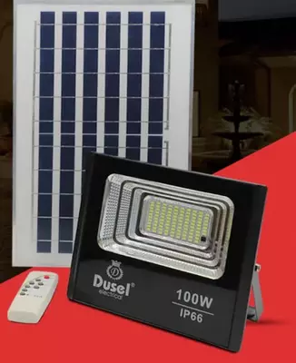Солнечная панель (прожектор) "Dusel" Solar Light Р2, 150W, IP66