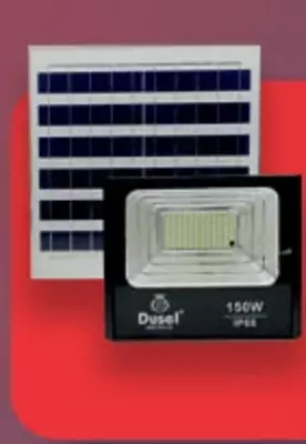 Солнечная панель (прожектор) "Dusel" Solar Light Р2, 150W, IP66