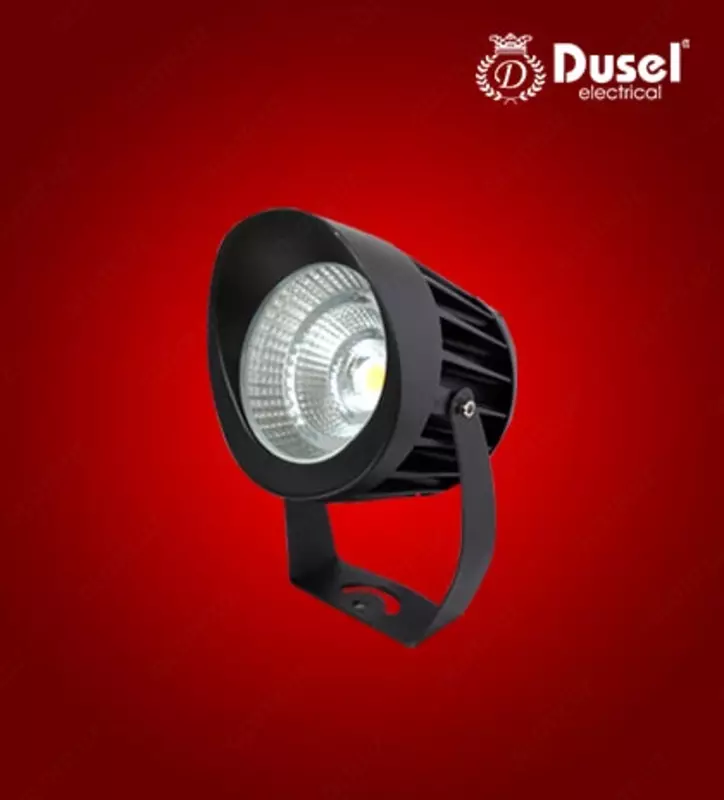 Fasad yoritgichi (dumaloq) "Dusel" FP4-20, 10W, 3500K