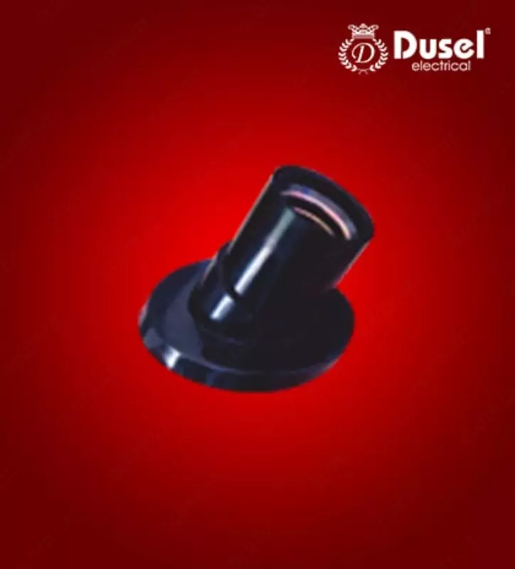 Базовый патрон для лампы (настенный) "Dusel" DU-61, Е27 (Черный)