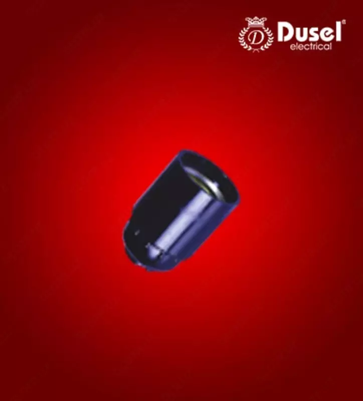 Монтажный патрон для лампы "Dusel" DU-40, Е27 (Черный)