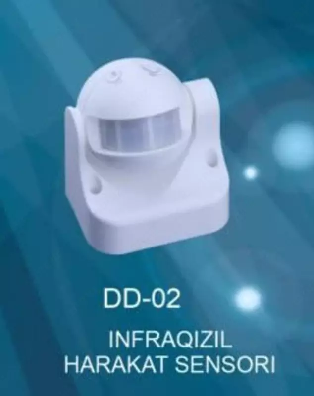 Infraqizil harakat sensori (devor, ship) "Dusel" DD-02, 220 V, IP65