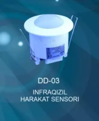 Инфракрасный датчик движения (потолочный) "Dusel" DD-03, 220 В, IP20