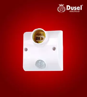 Инфракрасный датчик движения (настенный) "Dusel" DD-06, 220 В, IP44, Е27, 60W