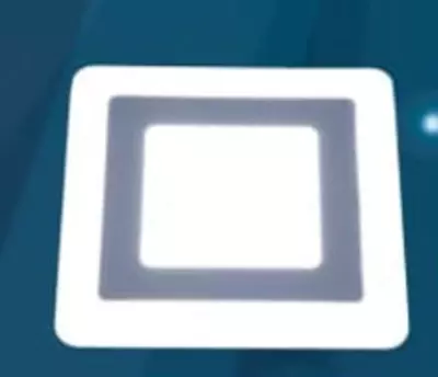 RGB LED paneli (kvadrat) "Dusel" CS6