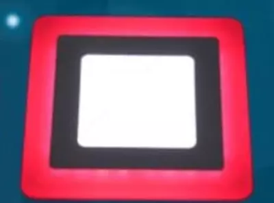 RGB светодиодная панель (квадратная) "Dusel" CS18, 6+18W, 1260Lm (Red)