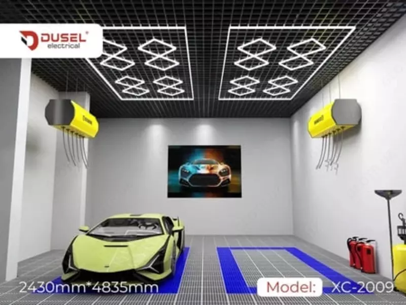 Slim набор (потолочные светильники) "Dusel" Grilliatto XC-2009, 520W, 2430 х 4835 мм