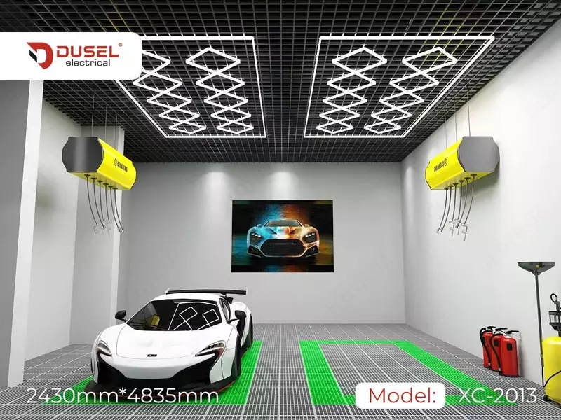 Slim набор (потолочные светильники) "Dusel" Grilliatto XC-2013, 600W, 2430 х 4835 мм
