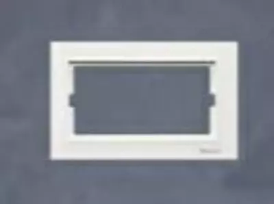 Рамка под двойную розетку (AKRIL WHITE DUO) "Dusel" Rich