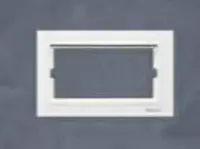 Рамка под двойную розетку (AKRIL WHITE DUO) "Dusel" Rich