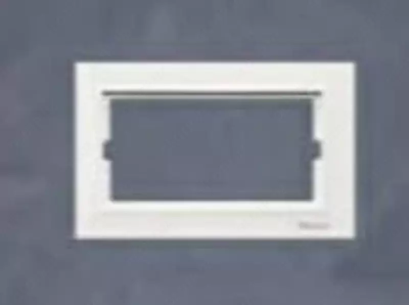 Рамка под двойную розетку (AKRIL WHITE DUO) "Dusel" Rich