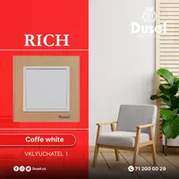 1 ta ustun (Qahva/oq)