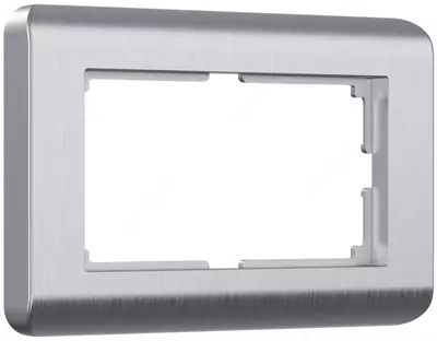 Ikki rozet uchun ramka (AKRIL Silver DUO) "Dusel" Rich