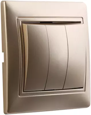 Выключатель (трехклавишный) "Dusel" Rich