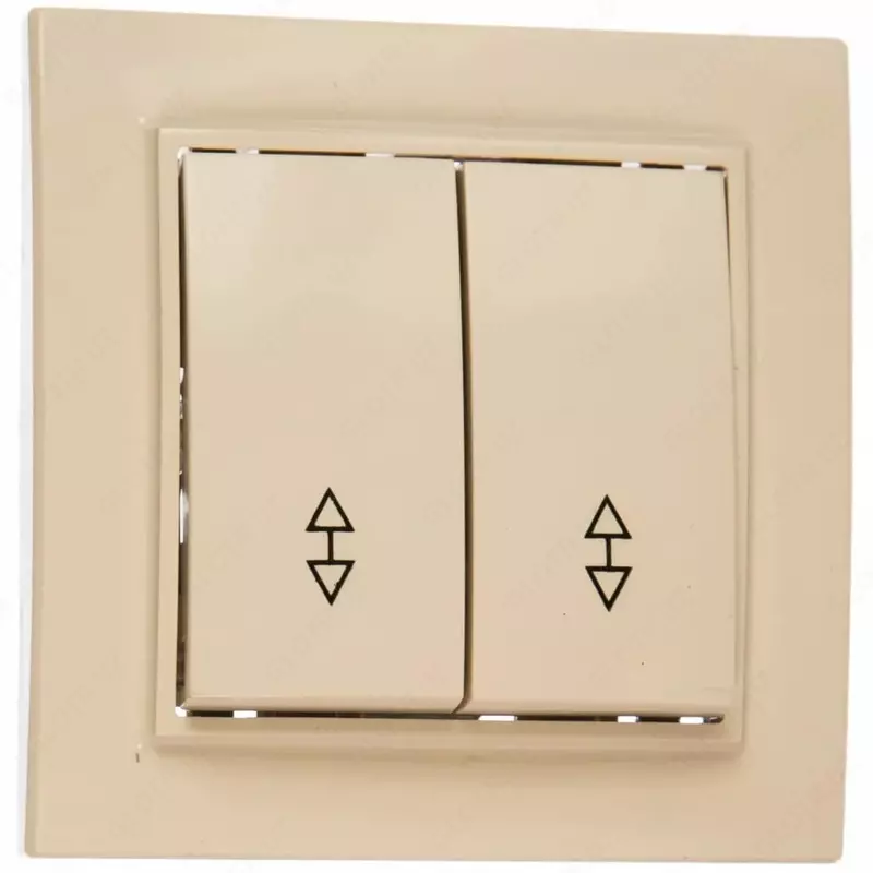 Выключатель - Permutator проходной (двухклавишный) "Dusel" Rich