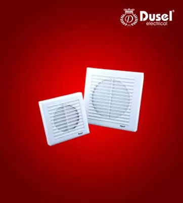Вытяжной бытовой вентилятор (встраиваемый) "Dusel" DV2-100, 12W, IP20 (White)