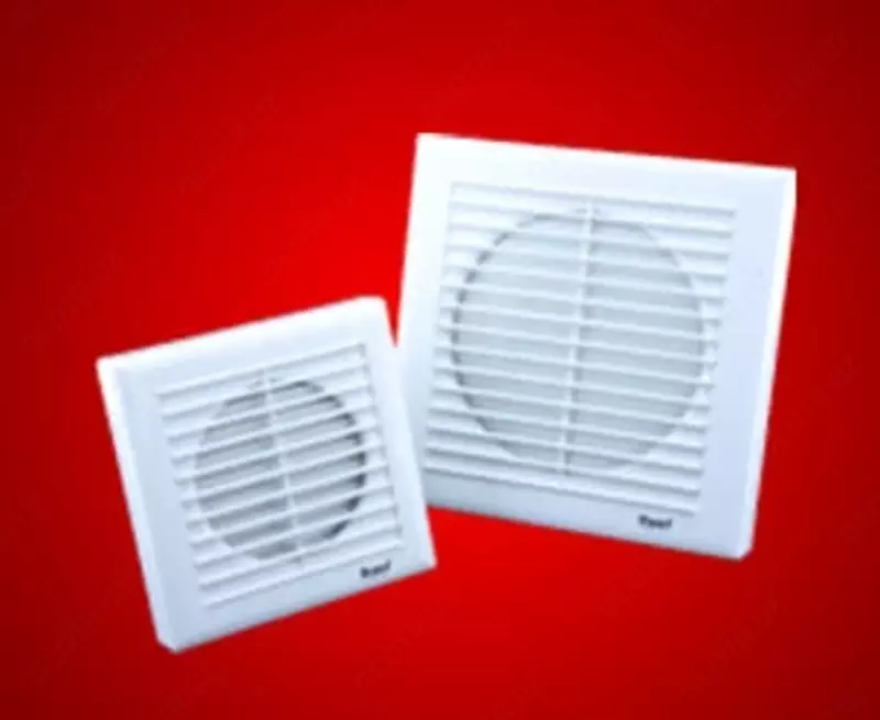 Maishiy egzoz ventilyatori (o'rnatilgan) "Dusel" DV2-150, 20W, IP20 (Oq)