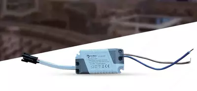 Галогеновый драйвер для хрустальных светильников (дроссель) "Dusel" 5+5W, 100-240V (Белый/серый)