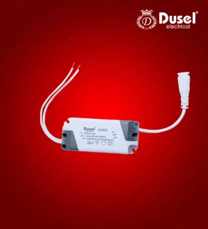 Драйвер для LED светильников (дроссель) "Dusel" 8-24W, 175-265V (Белый/серый)