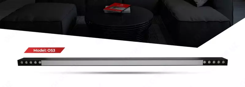 Офисный линейный LED светильник (120 см) "Dusel" OS3, 45W, 4000K, IP20