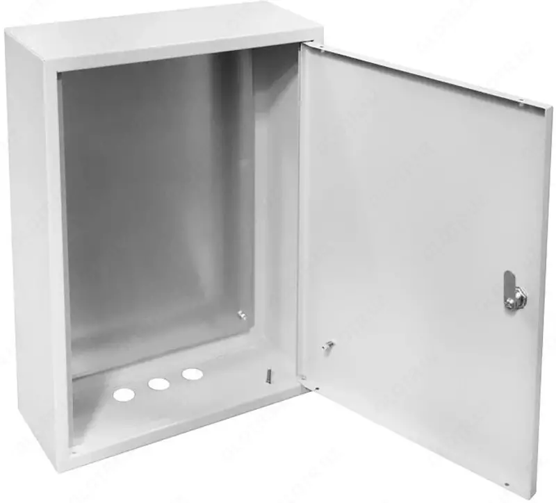 Металлический электрический щит с монтажной панелью SHMP (0.6 мм) "Dusel" IP-31, 500 x 350 x 160 мм (Серый)