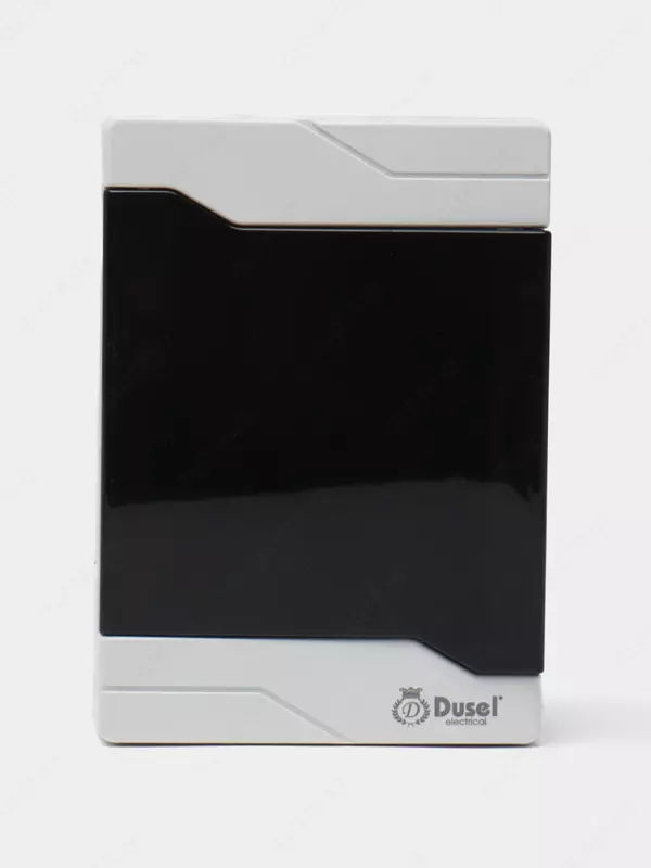 Plastik elektr panel qutisi (2 modulli) "Dusel" V-2, IP40 (oq/qora)