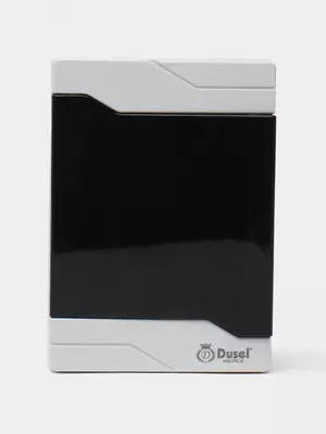 Plastik elektr panel qutisi (2 modulli) "Dusel" V-2, IP40 (oq/qora)